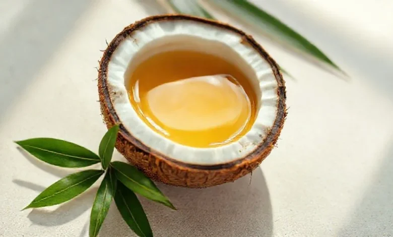 Hindistan cevizi yağı saç ve cilt bakımında etkilidir.